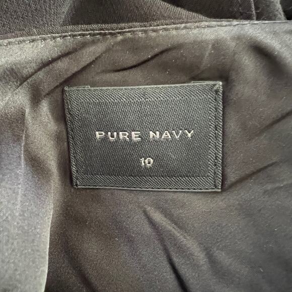 Pure Navy Black camisole tank top size 10 NWOT - Picture 7 of 7